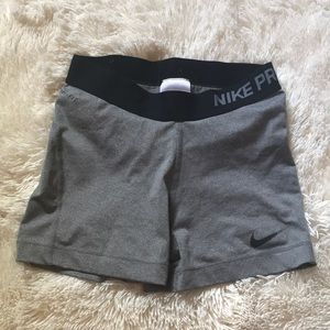 Grey Nike spandex